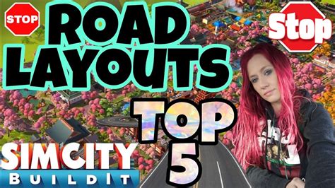 TOP 5 Road Layouts For Population And Design SimCity Build It.